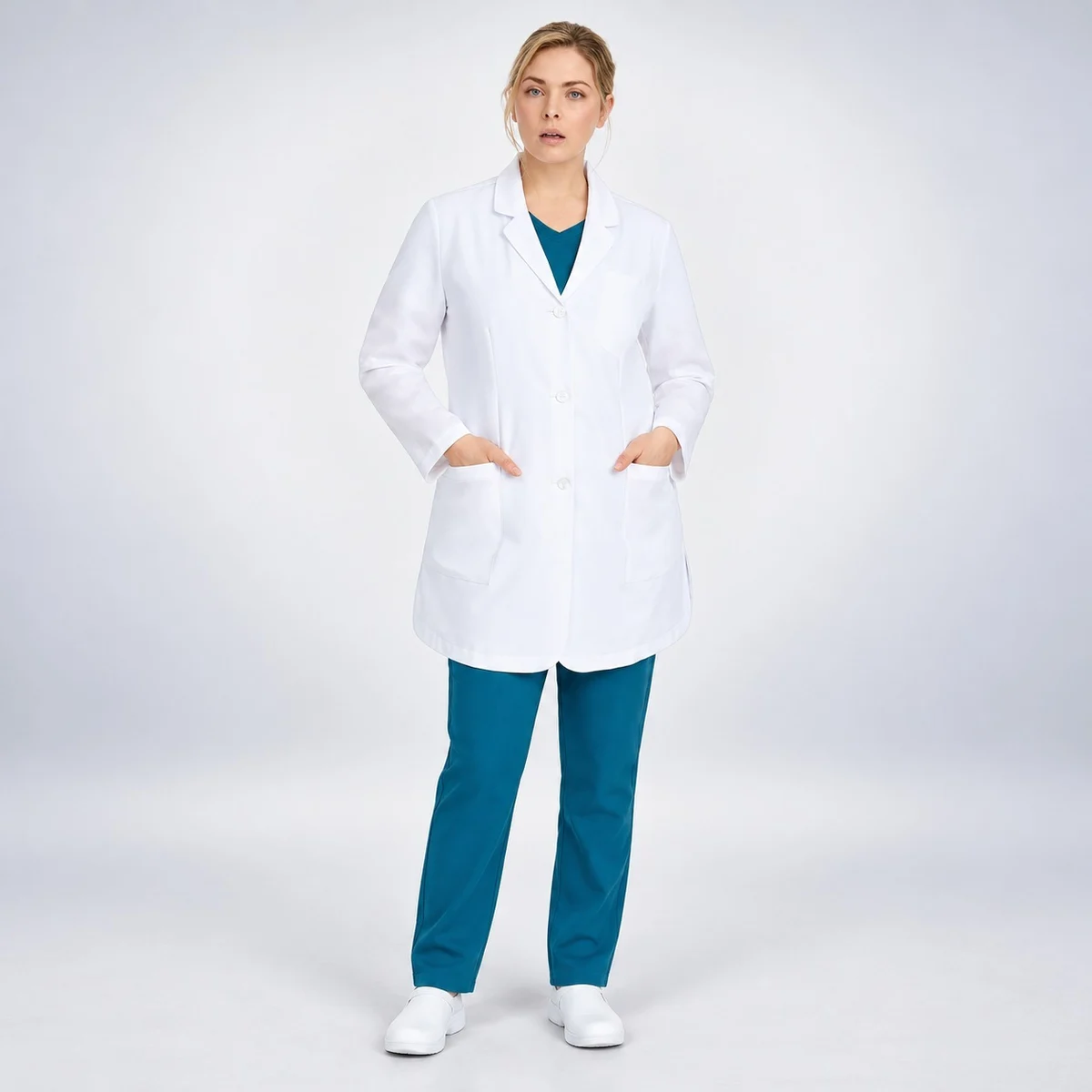 Womens White Lab Coat