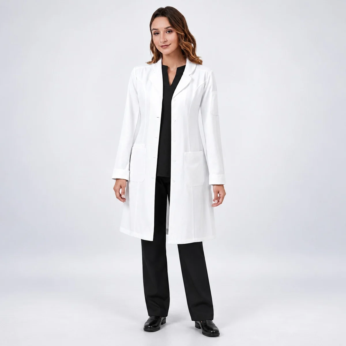 Womens Full Sleeve White Lab Coat