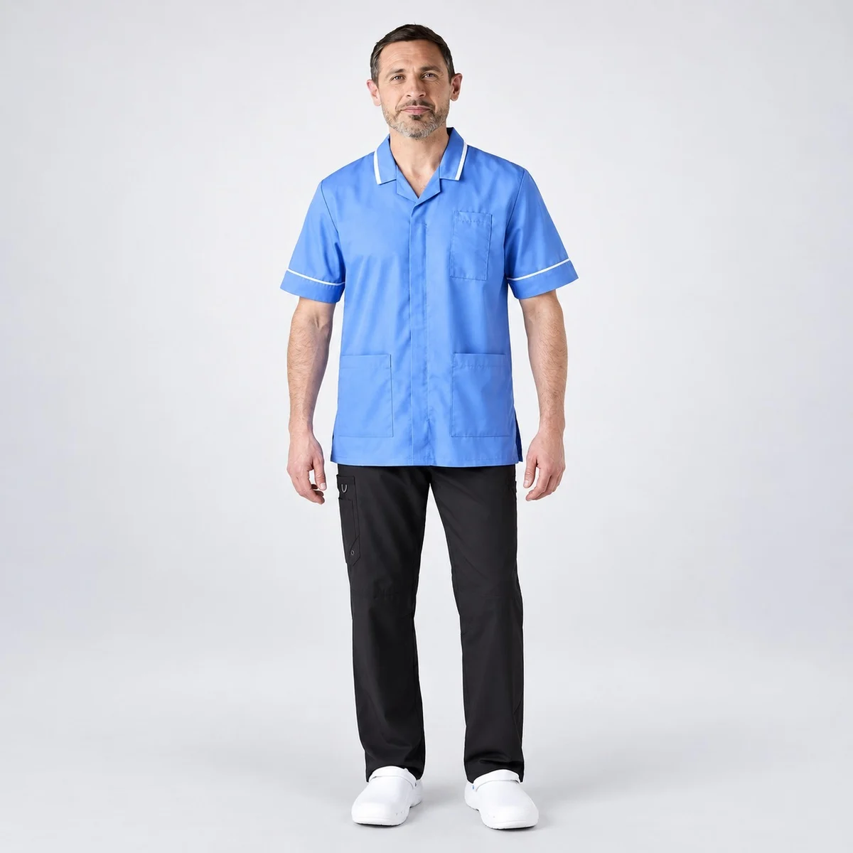 Mens Blue Healthcare Tunic