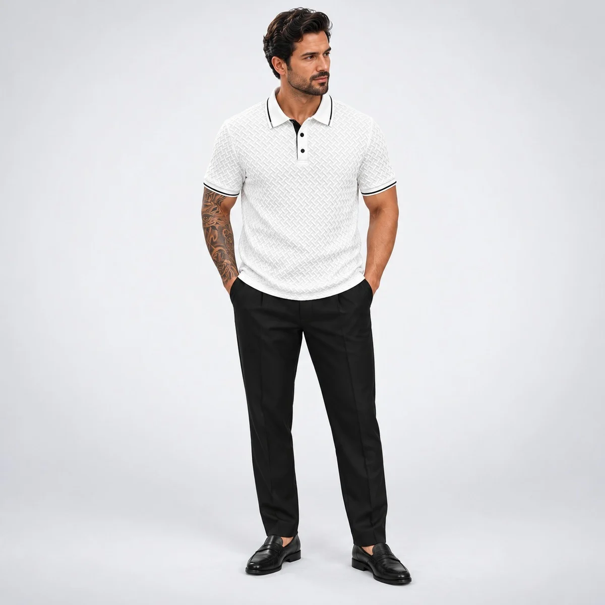 Mens Corporate Polo Shirt and Trouser Set