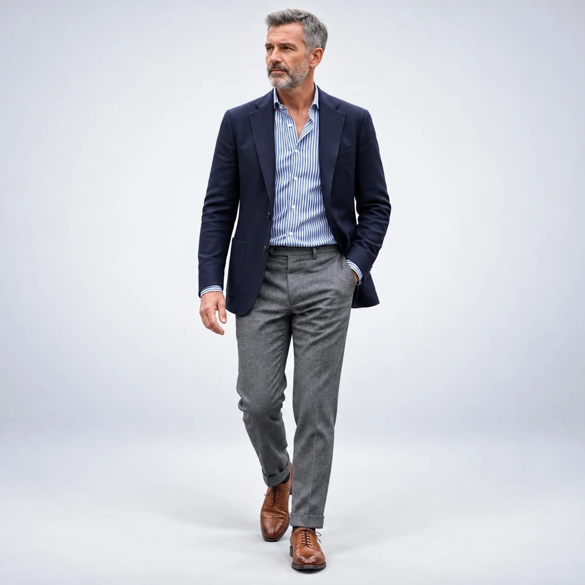 Mens Corporate Blazer and Trouser Set