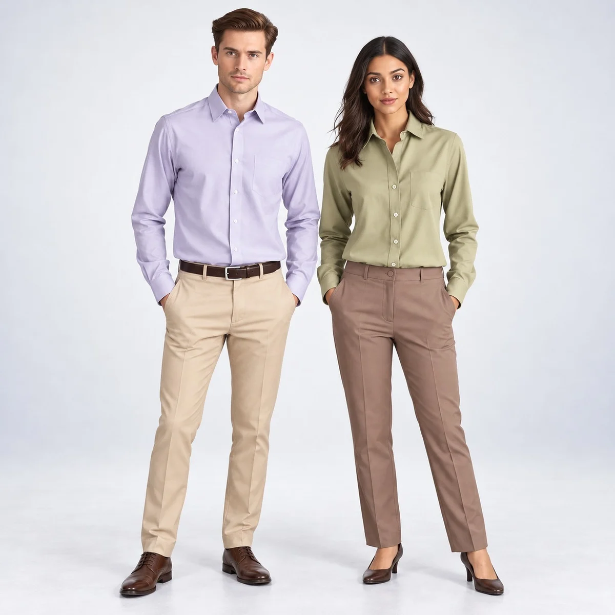 Corporate Formal Shirt and Trouser Set