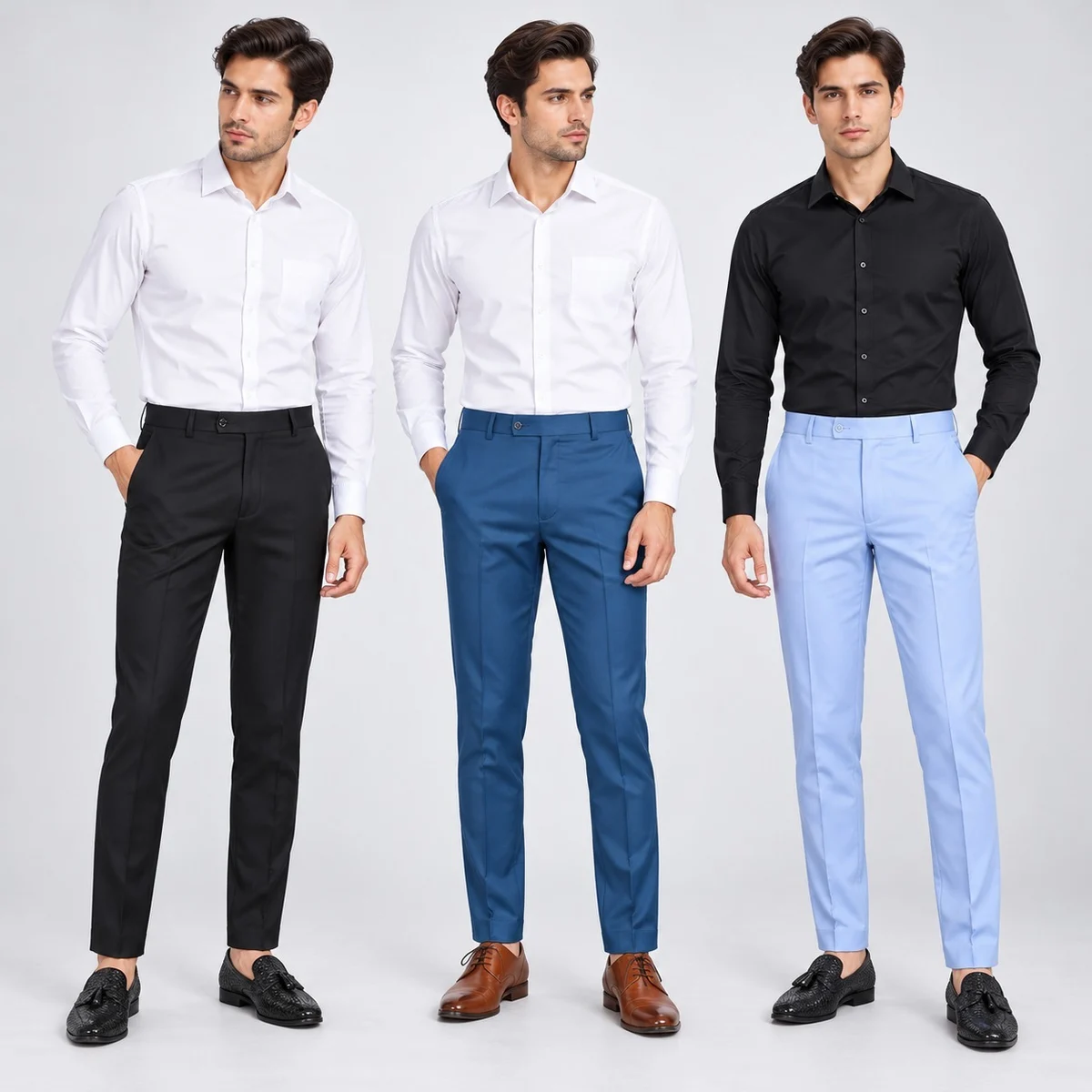 Mens Corporate Formal Shirt and Trouser Set
