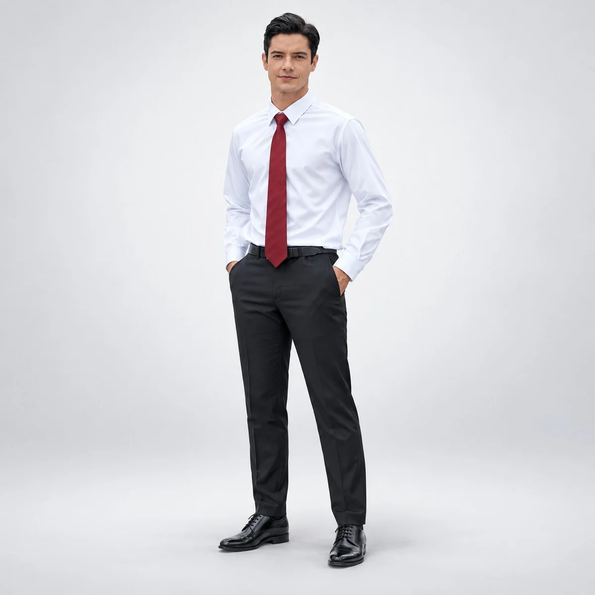 Mens Corporate Shirt And Trouser Uniform Set