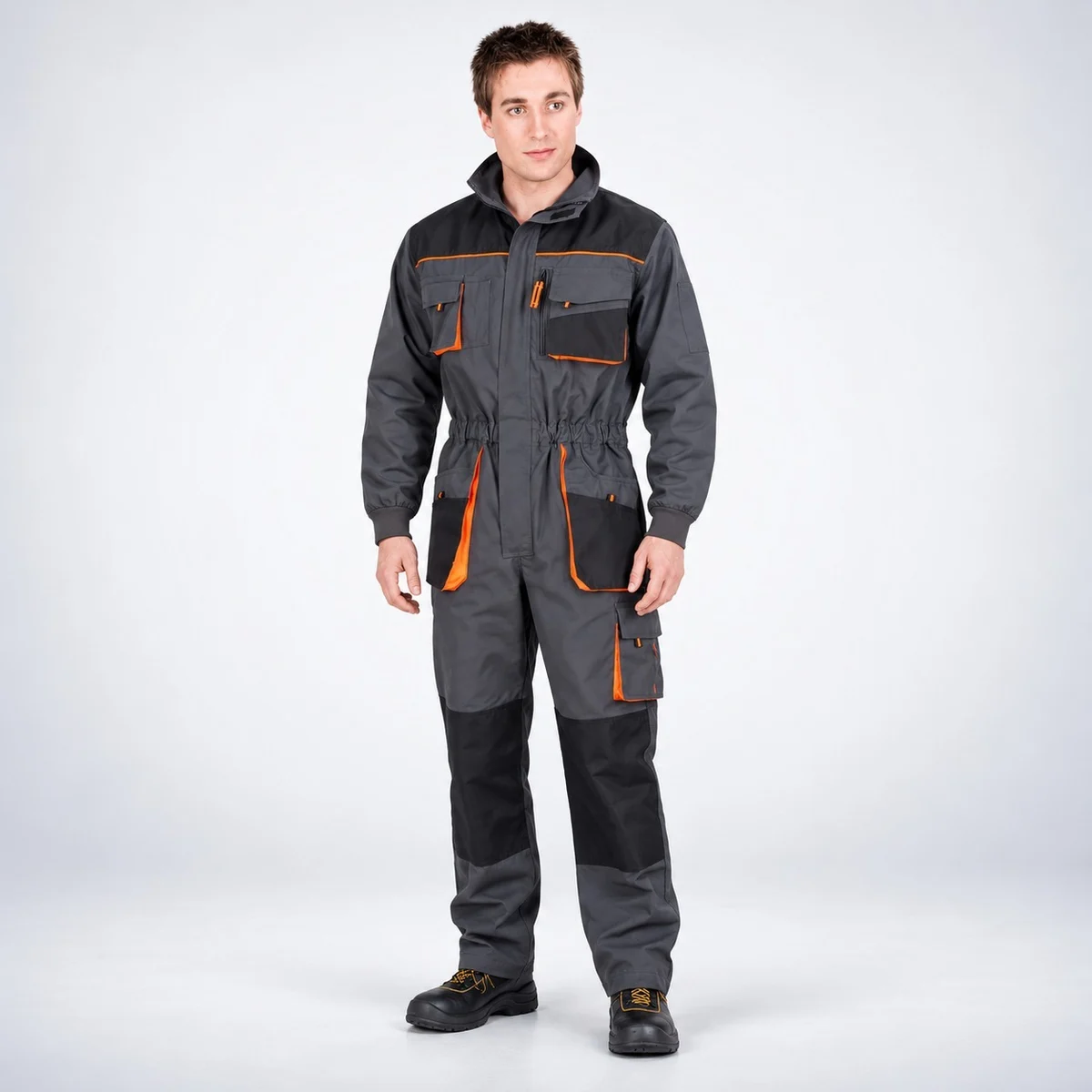 Heavy-Duty Industrial Poly-Cotton Coverall
