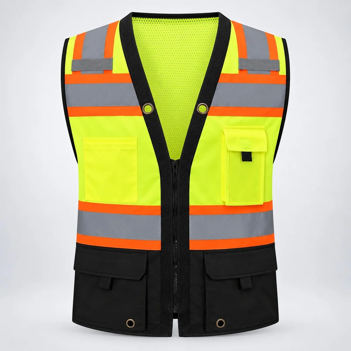 High Visibility Industrial Safety Vest