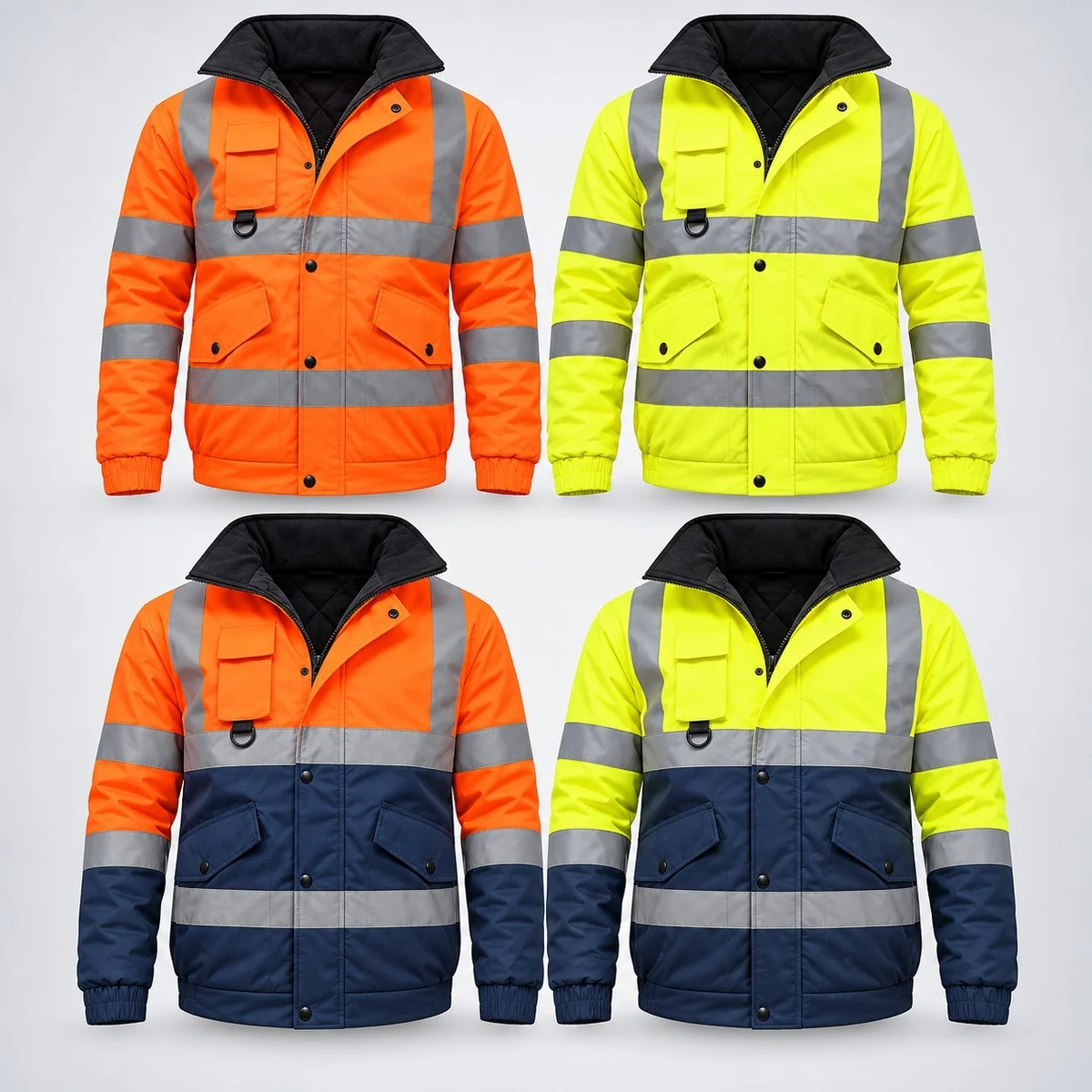 Industrial High Visibility Safety Jacket