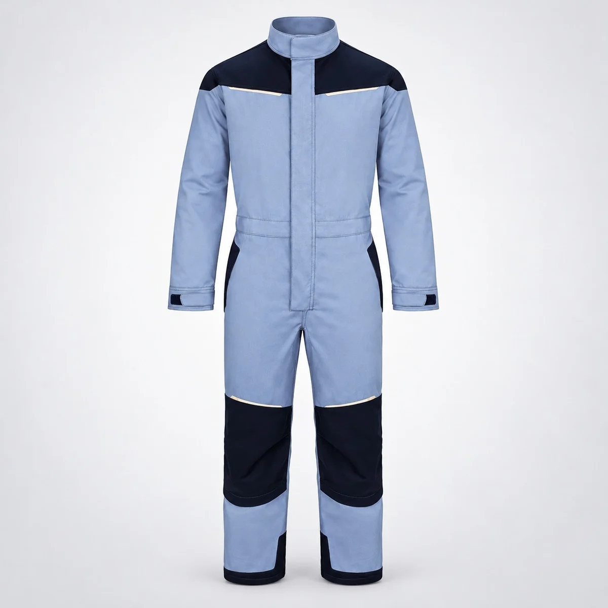 Two-Tone Industrial Safety Coverall