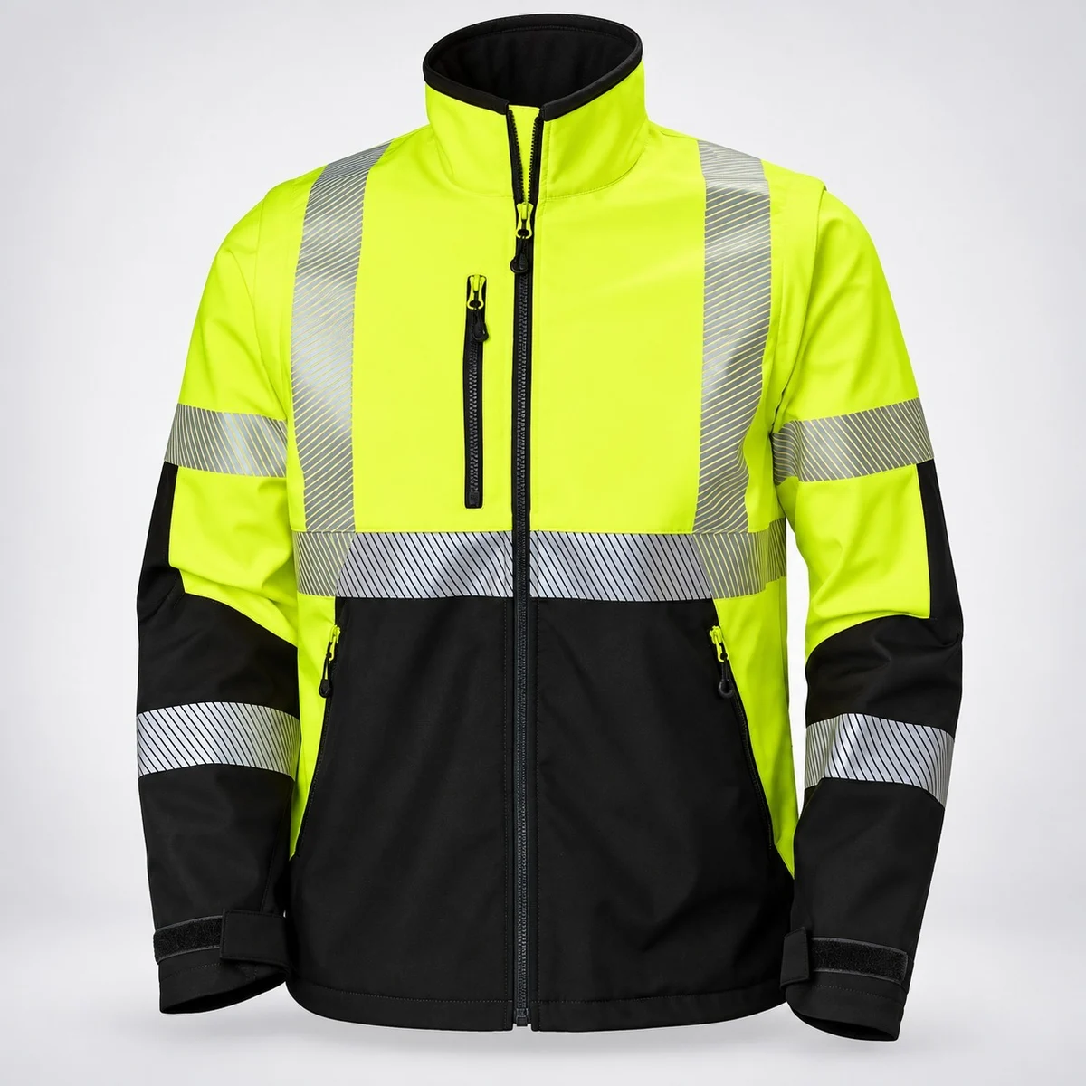 Industrial High-Visibility Safety Jacket