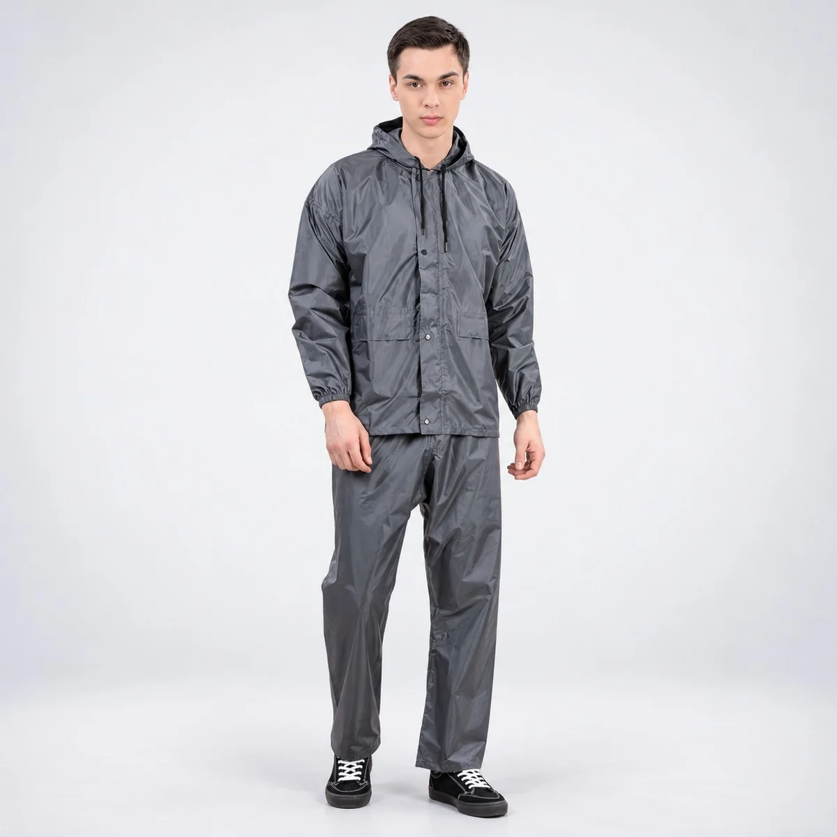 Industrial Grey Waterproof Rain Suit