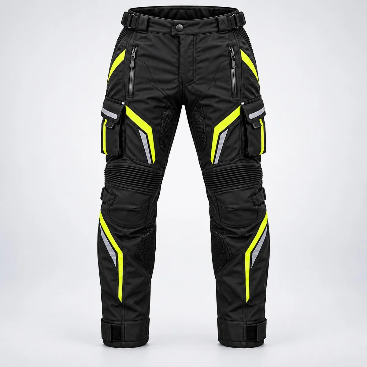 Industrial Safety Trousers with Hi-Vis Panels