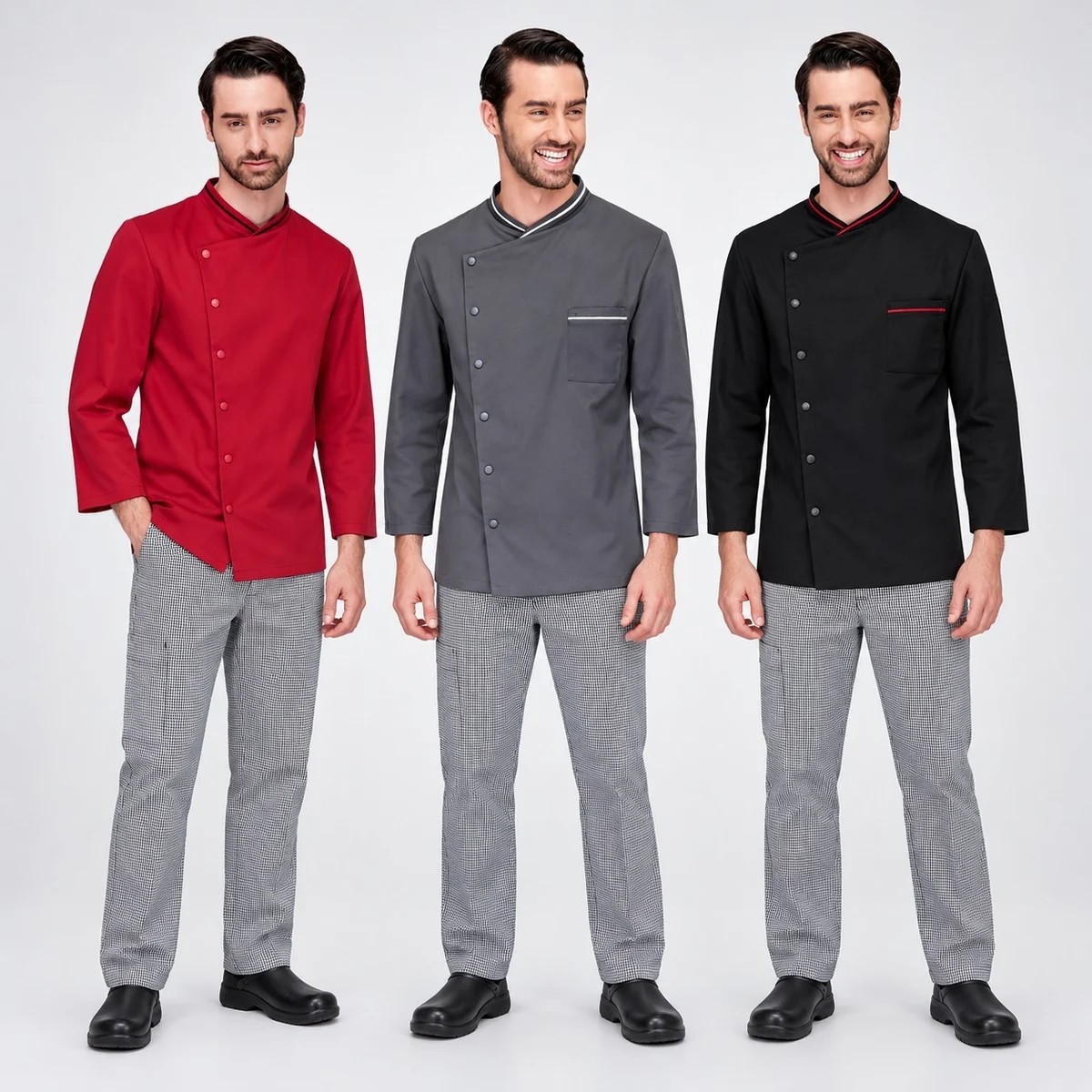 Mens Chef Jacket and Trouser Set
